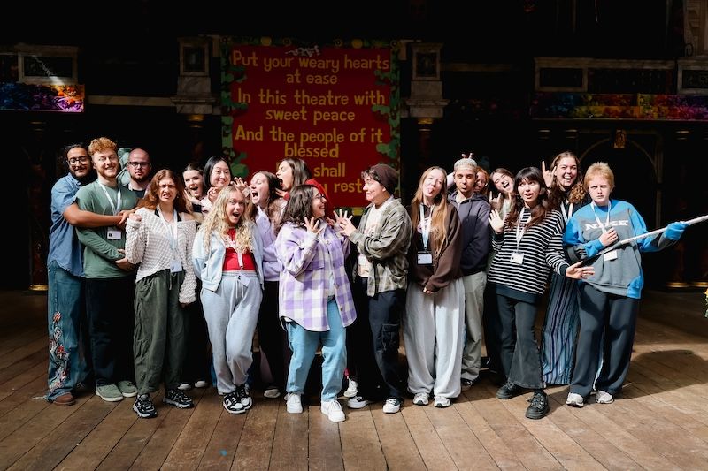 BA (Hons) Acting and Performance graduates at Shakespeare's Globe, 2026