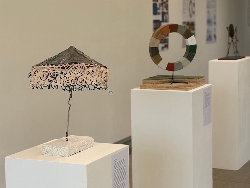 Farrow Public Art Award finalists: 'Henna Canopy' by Kushi Halai and 'The Oculus' by James Lord