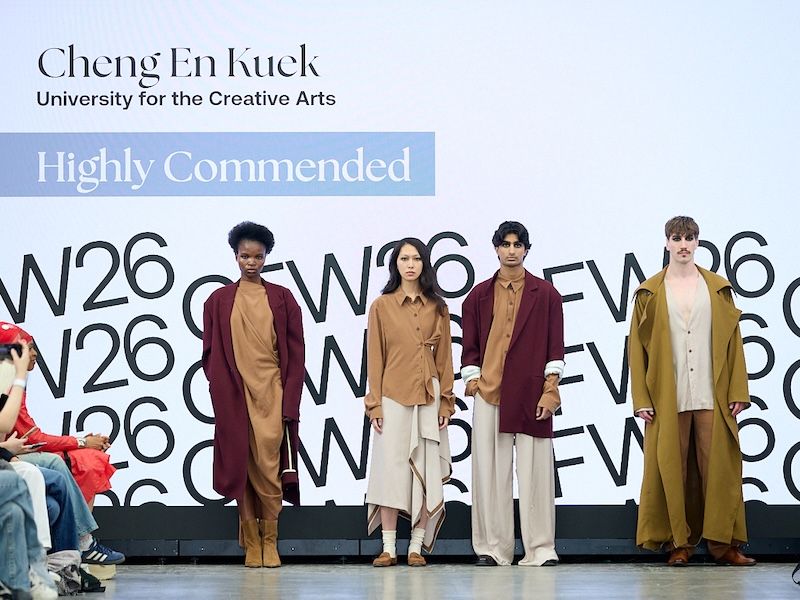 GFW X UCA Epsom Catwalk Highly Commended collection by Cheng En Kuek. BA (Hons) Fashion Design copy