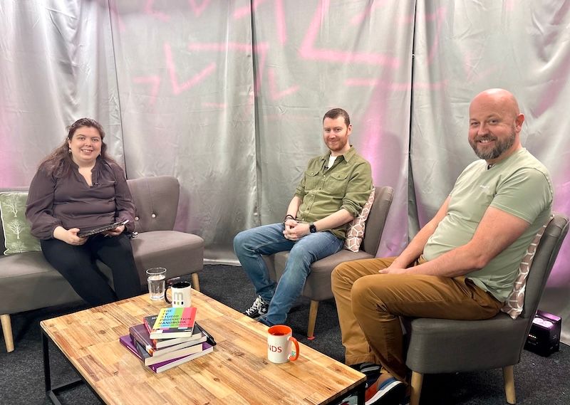On Air, behind the scenes at UCA, Maidstone Studios