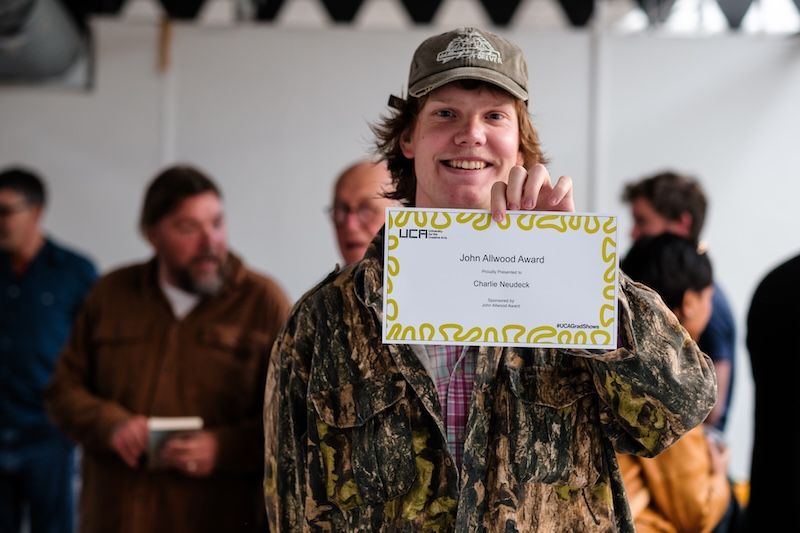 John Allwood Award won by BA (Hons) Fine Art third-year Charlie Neudeck