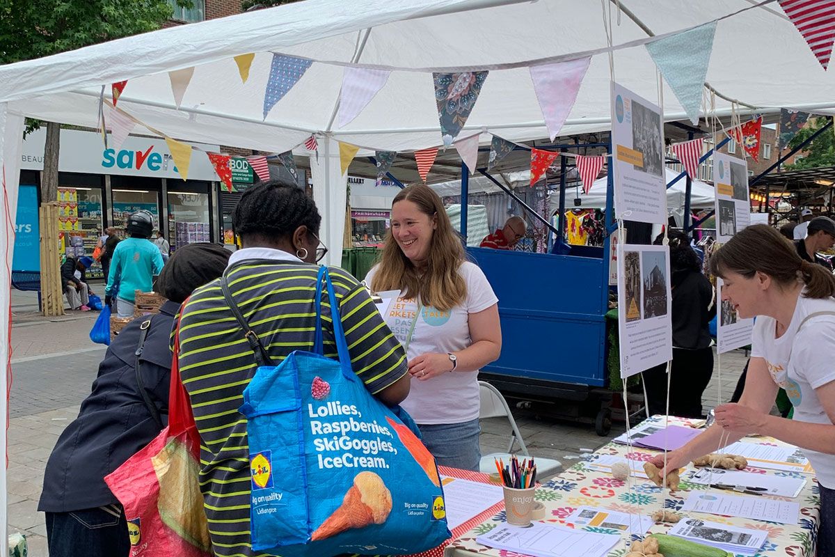 Lewisham Market History Stall